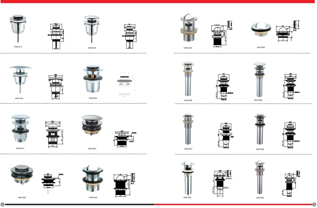 Bath and Basin Spare Parts Plug for Pop up Drainer Waste (ALPJ0027)