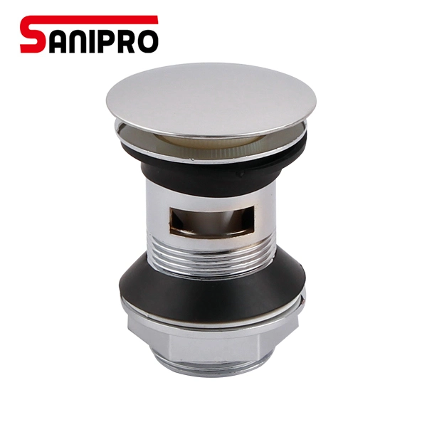 Sanipro 1 1/4&quot; Basin Waste Slotted Including Metal Plug