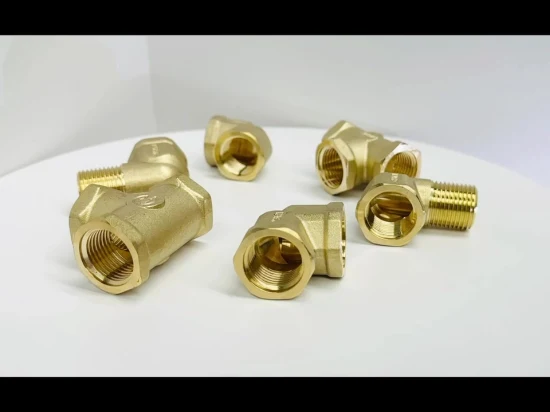 Brass Connecting Fitting Screw Plug for Copper Pipe