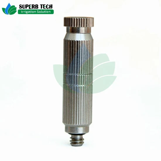 Anti Drip Brass Spray Nozzle High Pressure Head Fog Nozzle Garden Irrigation Water Misting Nozzle